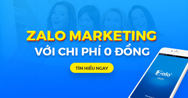 Zalo Marketing 0 đồng