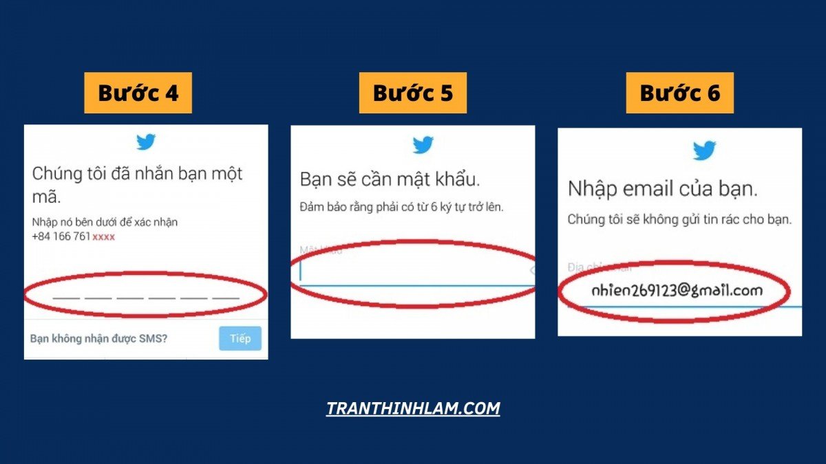 Cách đăng kí tài khoản Twitter