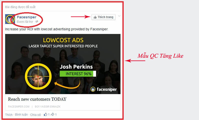 hình thức quảng cáo facebook hình ảnh 2